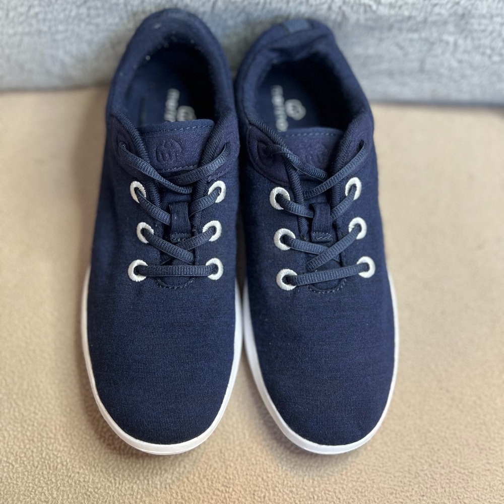 Merinos Navy Blue Shoes